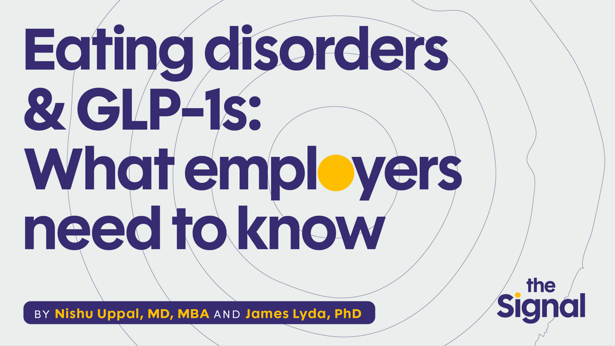 Eating disorders & GLP-1s: What employers need to know